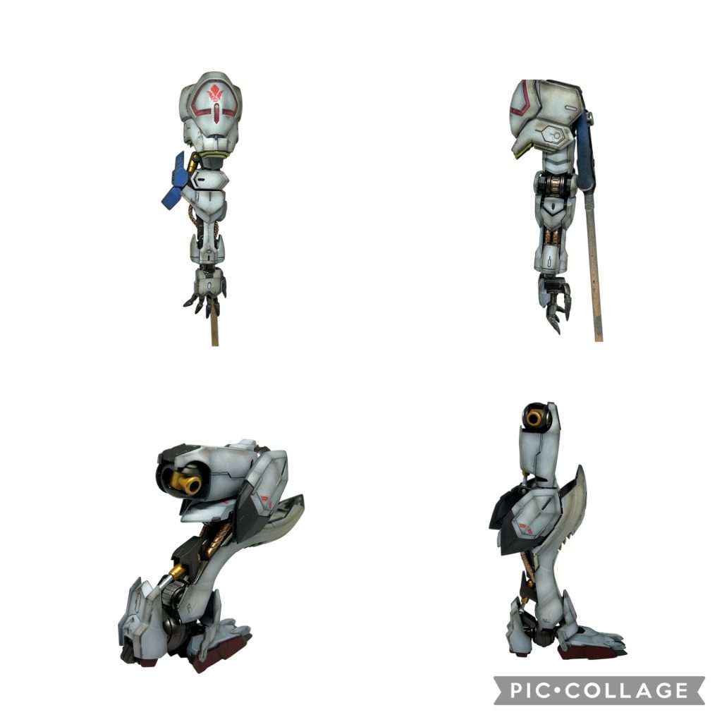 塗料:サーフェーサーエヴォブラック、キャラクターホワイト、レッド、キアライエロー、コバルトブルー、ガンメタル、スターブライトアイアン、スターブライトゴールド、スターブライトジェラルミン、ブラック、以上です。ご覧いただきありがとうございました😊