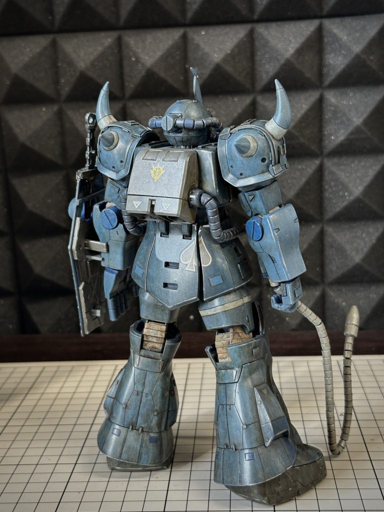 背中はあんまりやる気ない笑