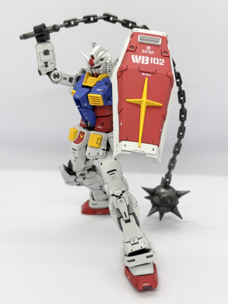 続いてハイパーハンマー❗️ハンマーはメタリック色のグラデ塗装です。