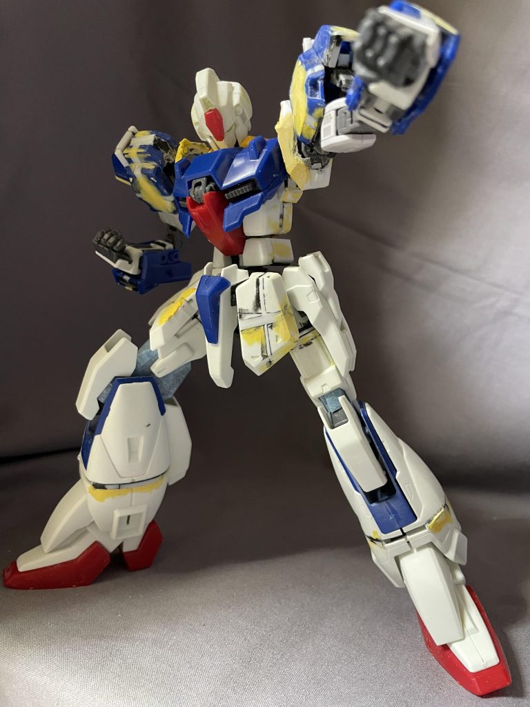 MGですが、変形しません(笑)MS形態固定のフル可動のゼータ!REとかフルメカニクスでキット化して欲しいですよね!