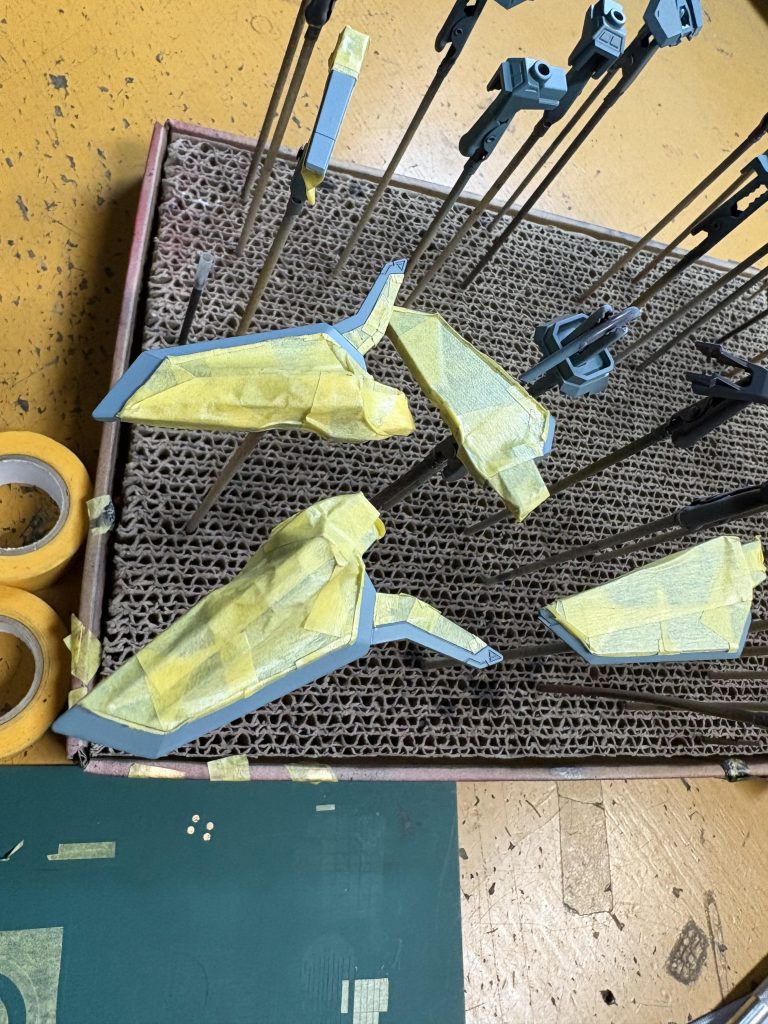 マステ地獄…もっと手早く出来る方法見つけないと…