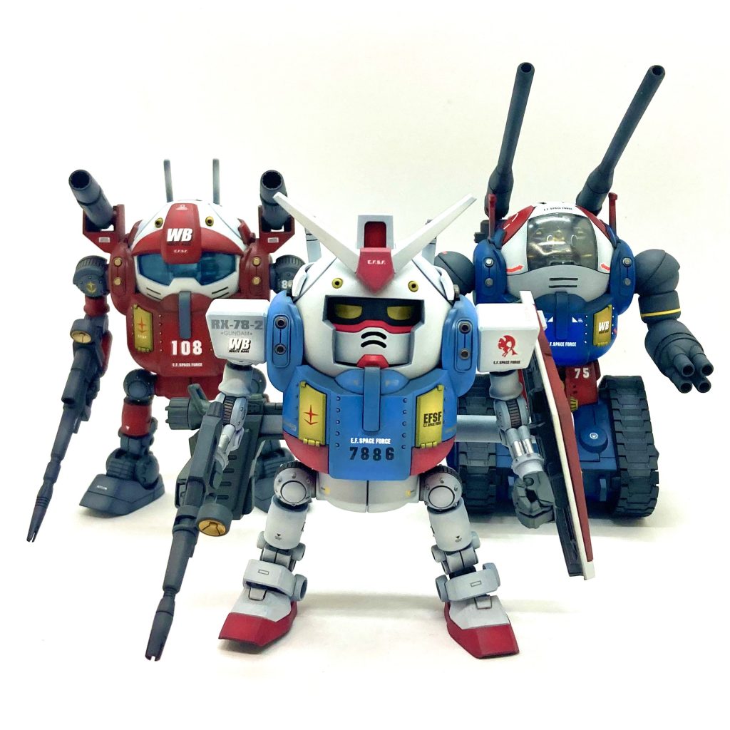 ジムは最初に作ったし…  これにてV作戦完了!おや🤔???そういえばボール忘れてるわ😅