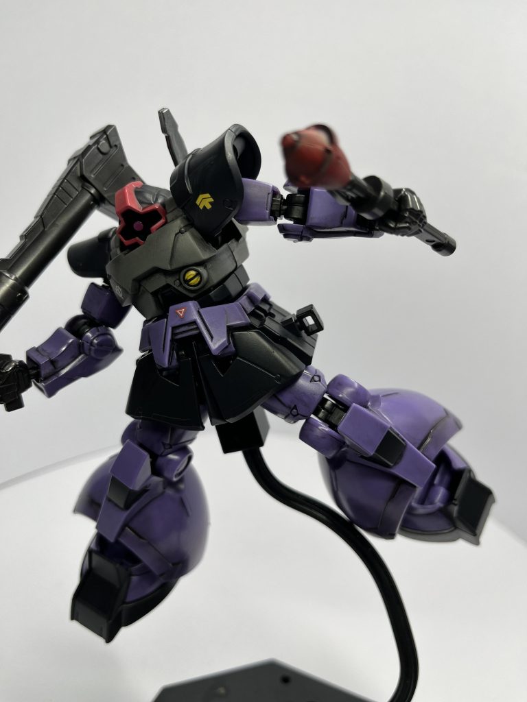 シュツルム・ファウストミサイル発射の躍動感を出したい