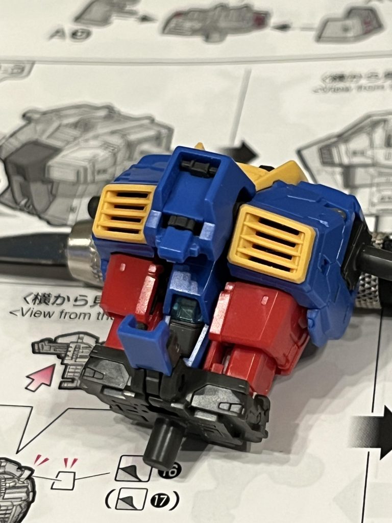 ハッチオープン、コアファイター分離変形ギミック最高！バンダイさん本当に変態ですね