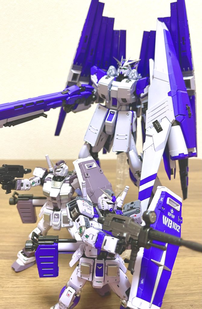 3体揃えて。うぅ〜む、悪くないw