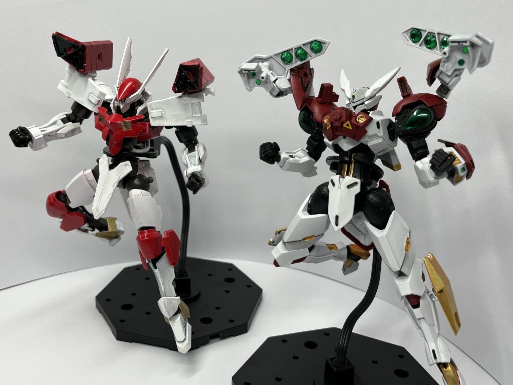 新旧ツインボルテッカ開閉もばっちり出来ます٩( 'ω' )وちったぁモデラーレベルが上がったと思いたい