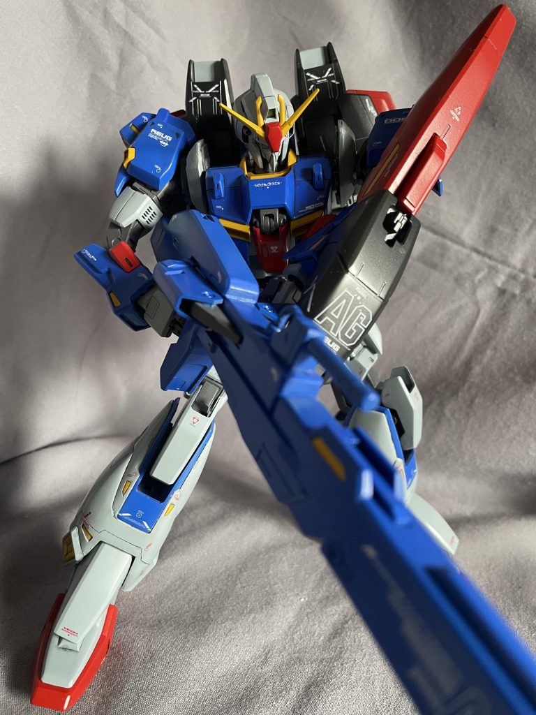 僕的には、Ζガンダムと言えば、ロングビームライフルよりもメガランチャー‼︎長モノが好きです❤️