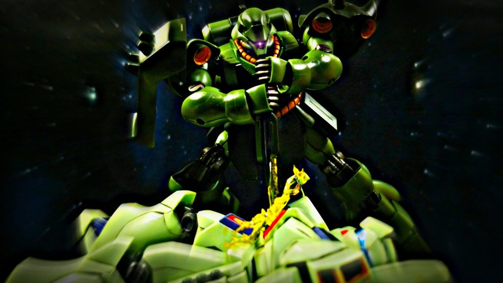 量産機同士の戦いはたまに見るくらいなら良い