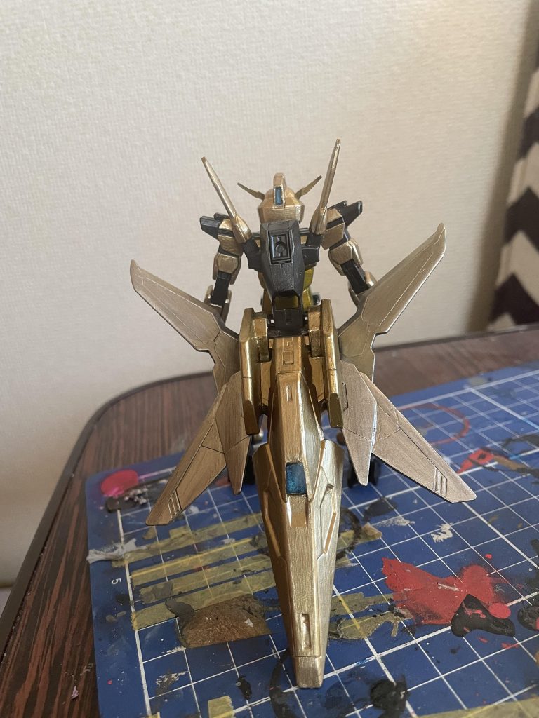 コアディフェンサーはミキシングを行いXウィングにしました。