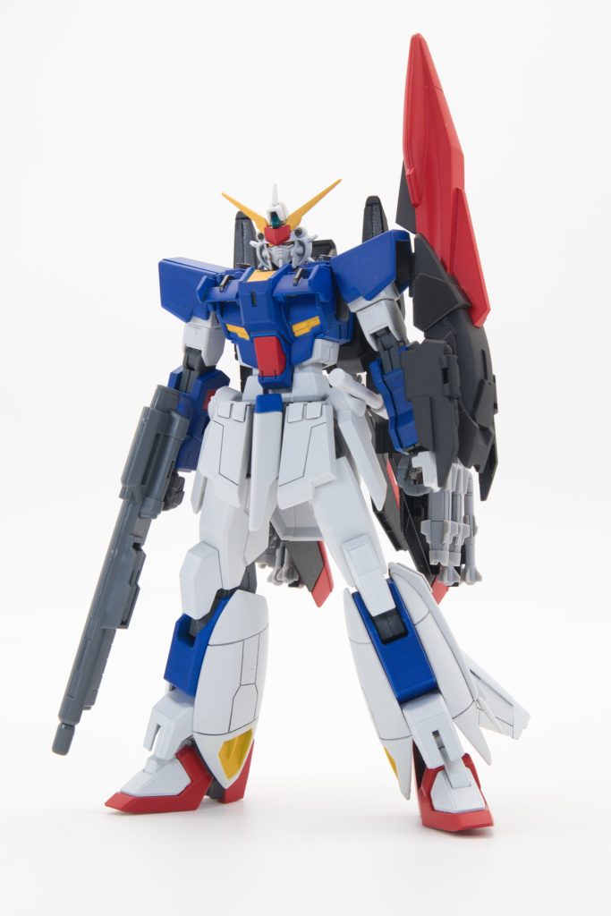 ご覧の通りゼータカラーです。それだけです。目も緑にしたほうが良かったかも。