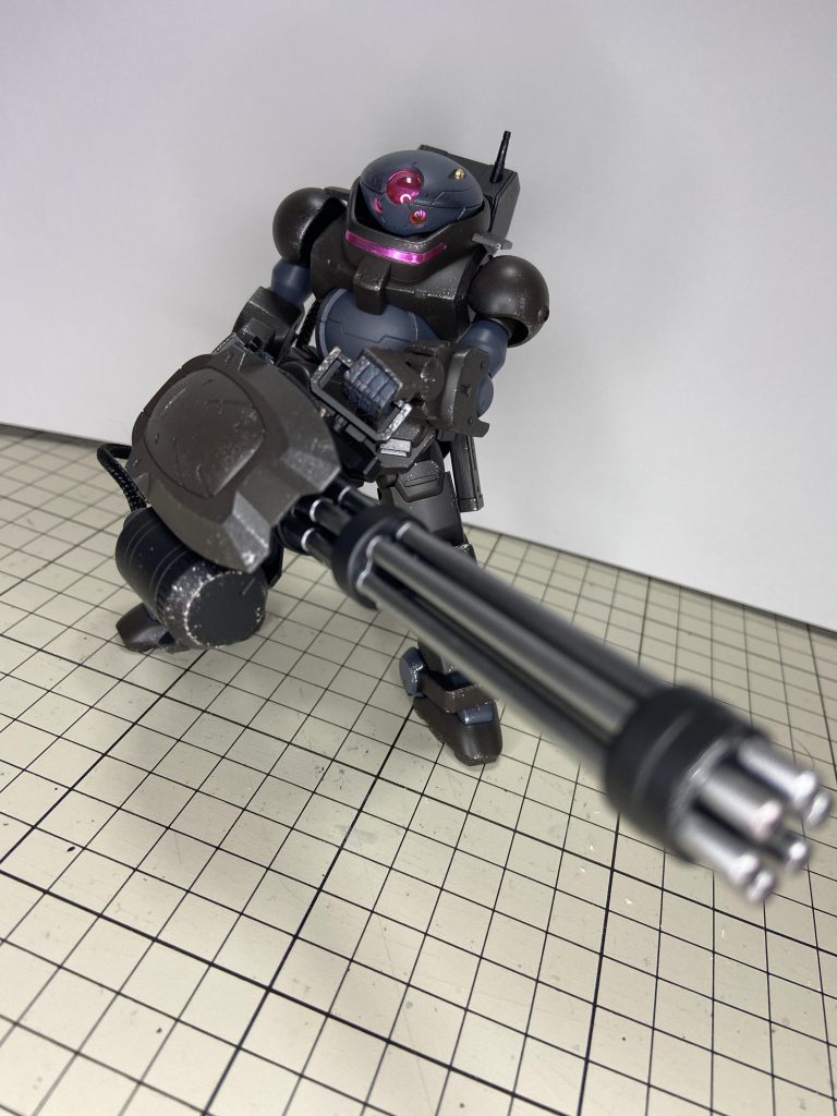 色合いがだいぶ地味になったのでチッピング。下手くそすぎて泣ける…