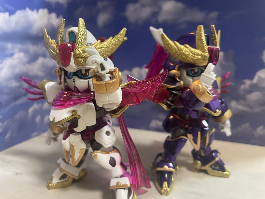 ツーショ。分身っぽい感じで！