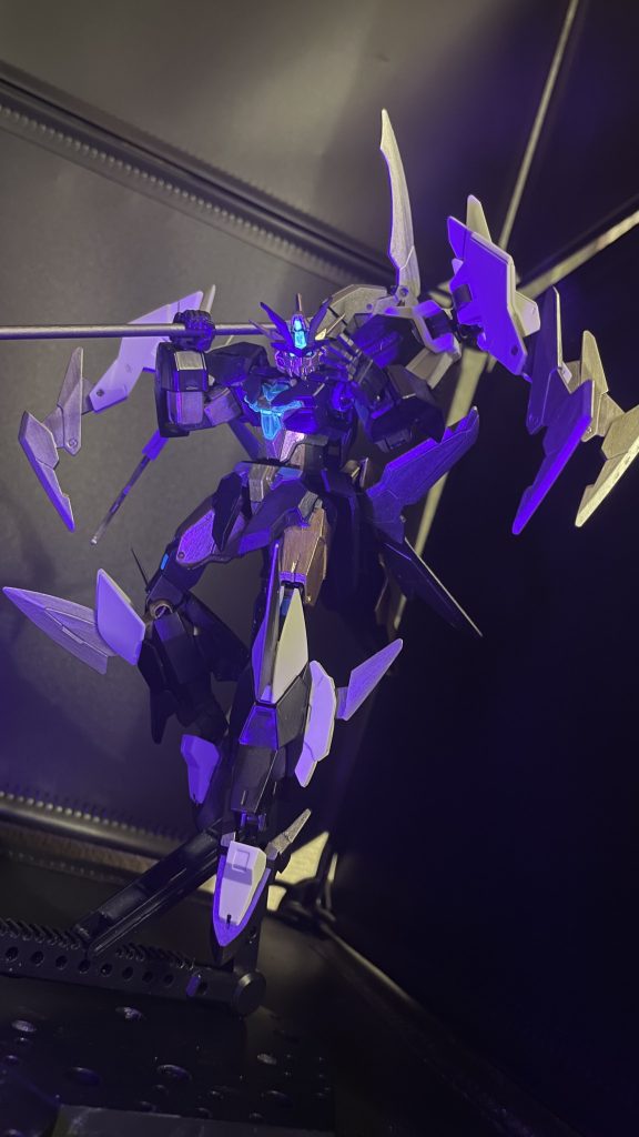 ブラックライトを用いて撮影