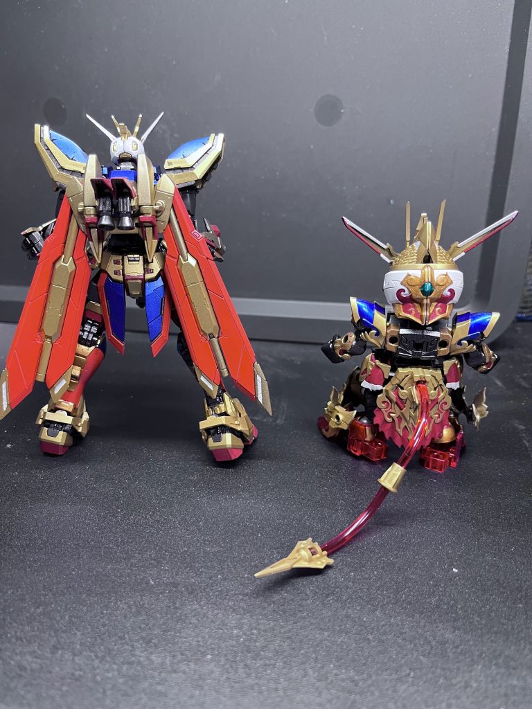 武者っぽくもあるなーと悩んだ結果、やっぱ可動域を活かせるのはこちらだと。風雲再起はまた別の機会で誰かに乗ってもらう予定です🤔