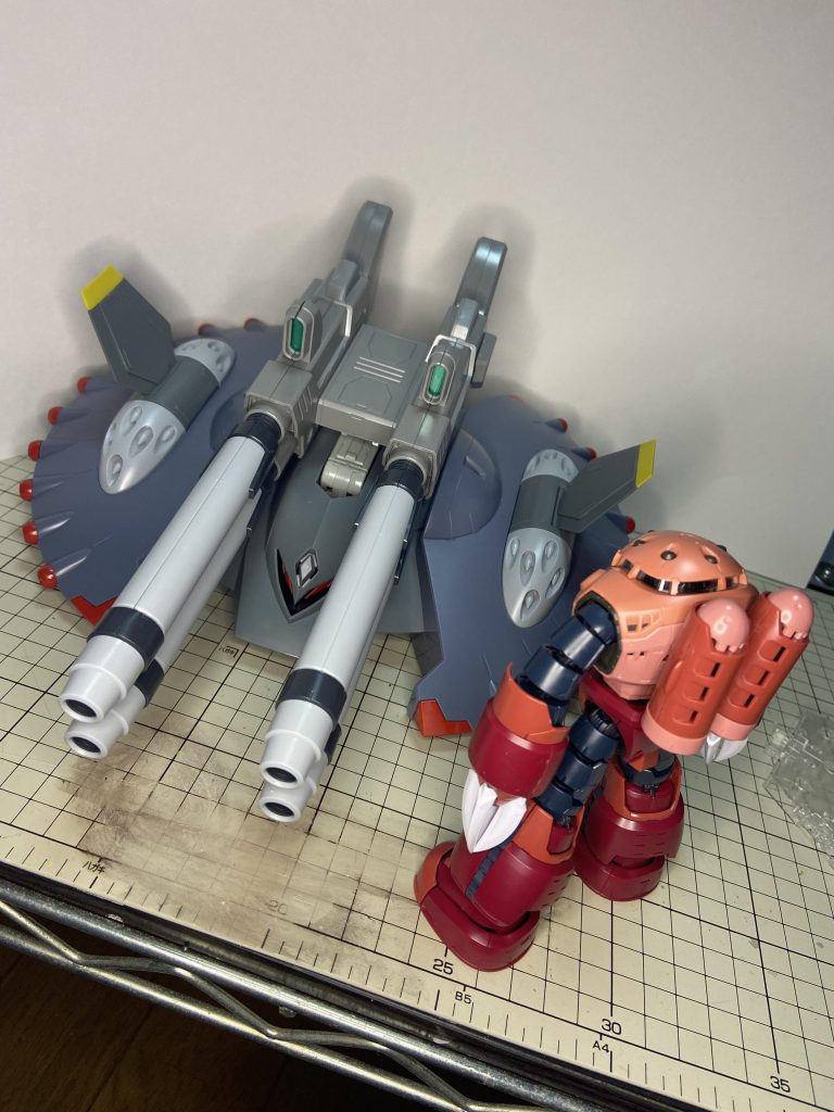 もしも、自分がズゴック乗って戦場行けって言われたら……出来る限り生存率上がる様に考えますよね。「これ……使えるかも…」