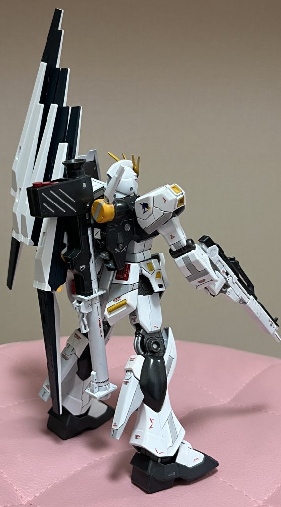 フィンファンネルは素組です。気力が持ちませんでした。