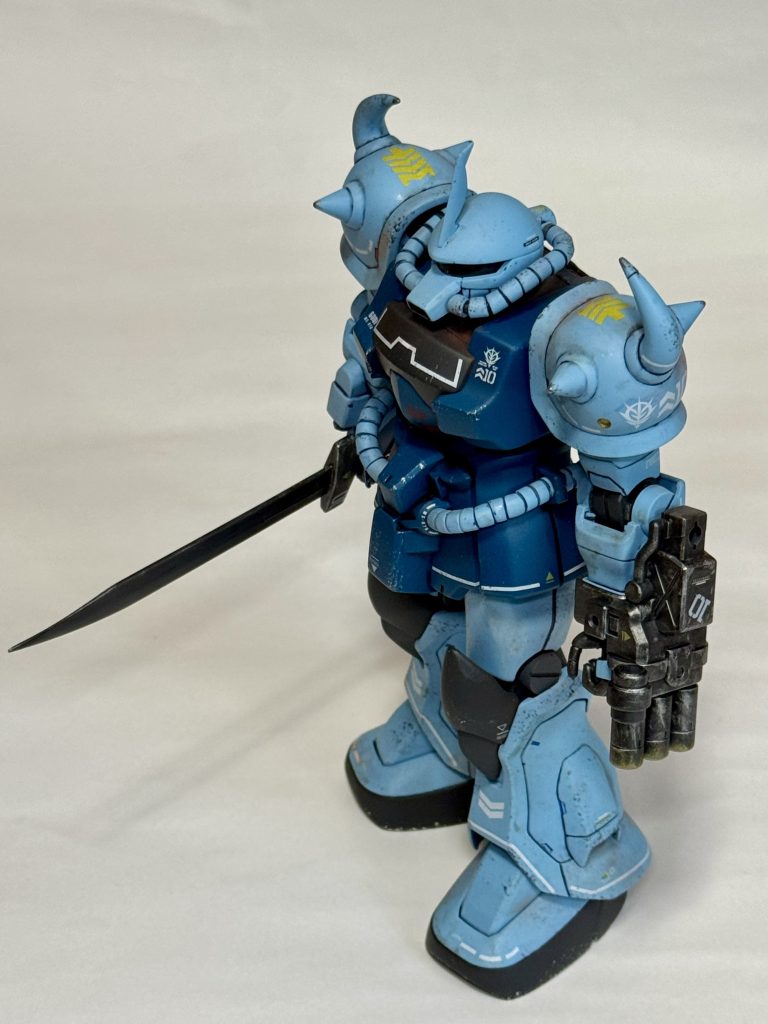 1/100 MG グフカスタム–4枚目/制作者：tatsu100%