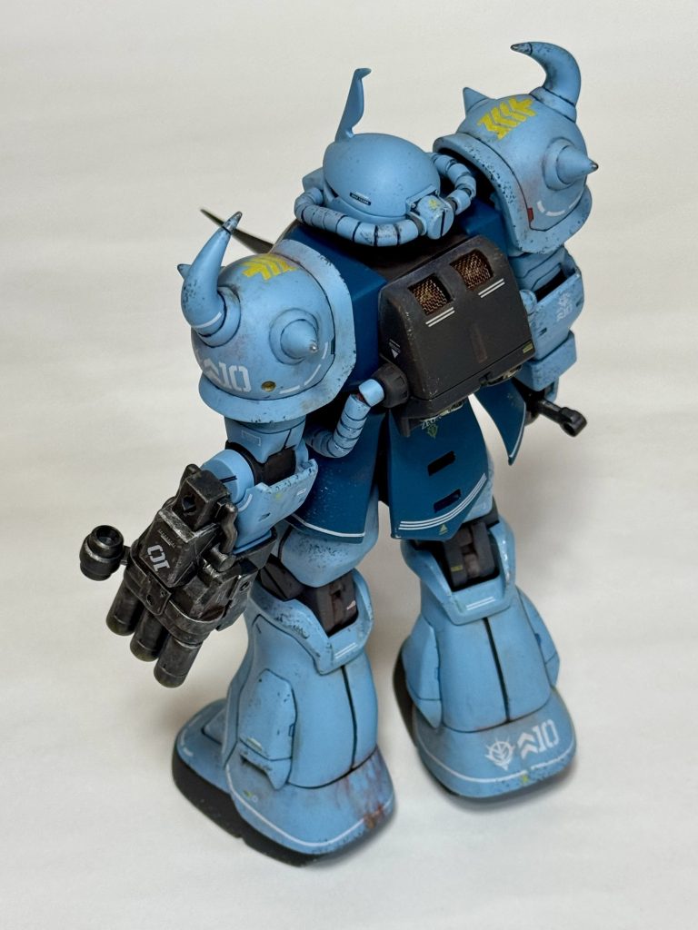 1/100 MG グフカスタム–6枚目/制作者：tatsu100%