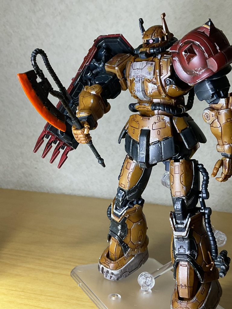 HG ザクⅡ F型 ソラリ機(復讐のレクイエム)–5枚目/制作者:ぼーるまにあ