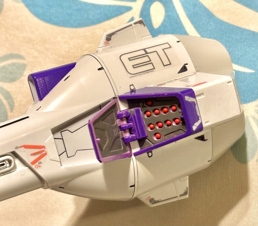 ミサイルハッチ塗り分けその2。