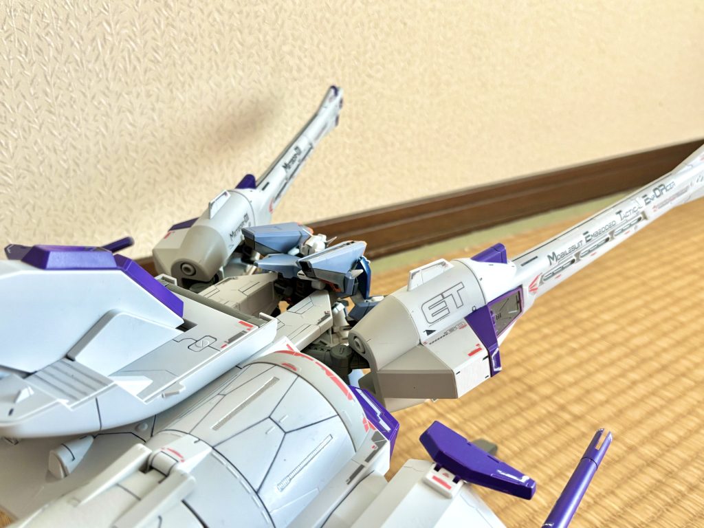 ミーティアユニット色分け塗装–4枚目/制作者：shiratama