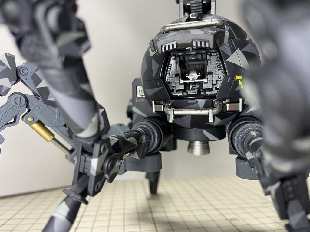 コクピットも塗ってた、パイロットは行方不明。