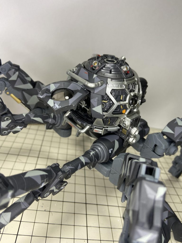 外装外したら中も結構塗ってた。ガンスタ参加2ヶ月ほどですが、今年も？有難う御座いました！来年も一生懸命頑張ります！ごきげんよう！