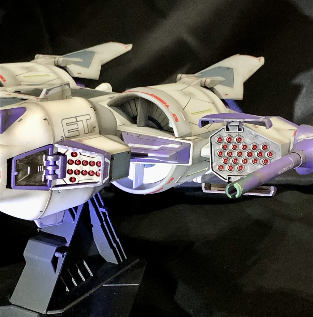 ミサイルの塗り分けもバッチリ👌