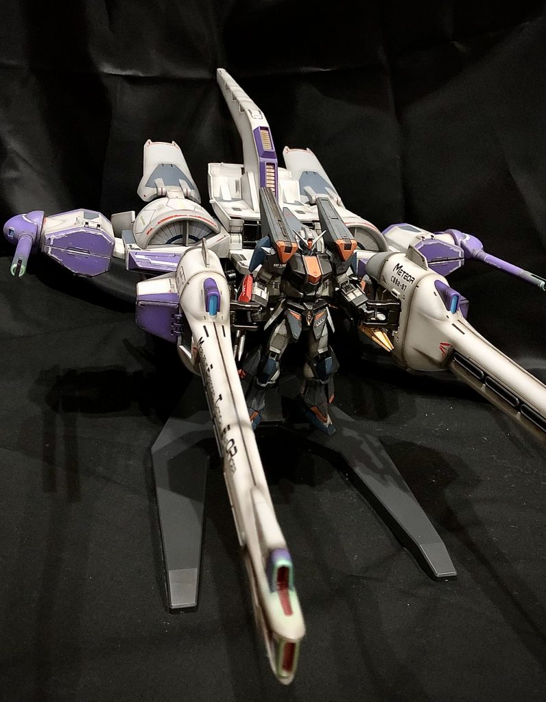 ミーティアとドッキング。