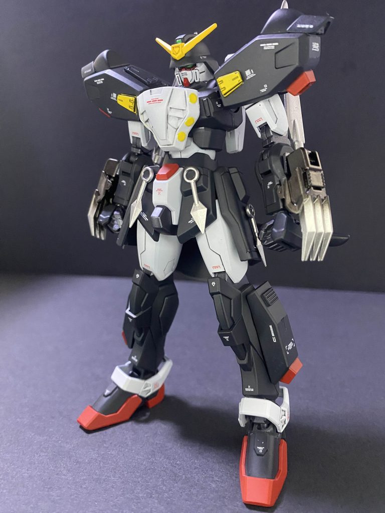 ビルドバーニングとシュピーゲルのミキシングで制作しましたので、かなり現代的な体型になりました。