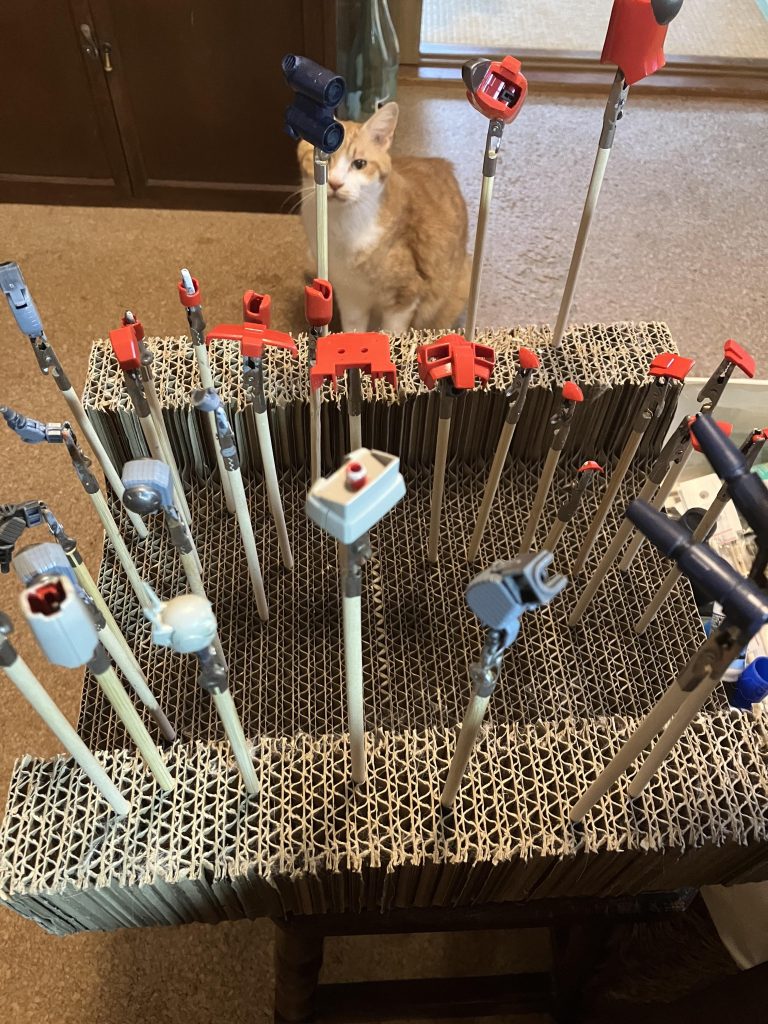 ガンキャノンも第一段階の塗装までは行きました🖌️元旦には無理かもしれないですが、新年一発目には行けそうです╰(*´︶`*)╯