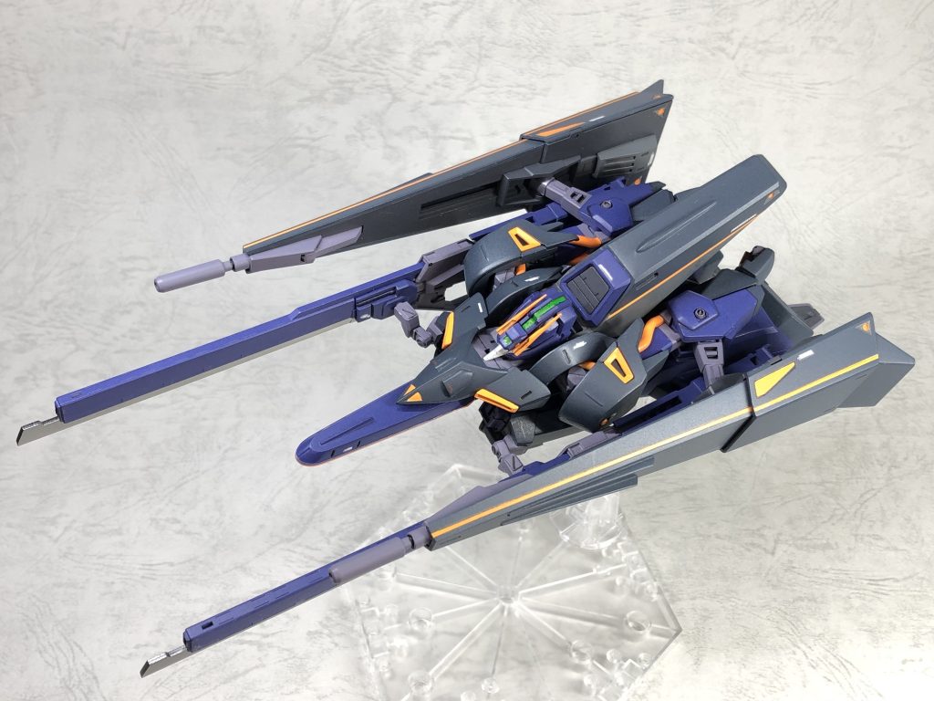 Hランナー 29番のジョイントパーツをあえて付けないと差し替え無しで変形可能