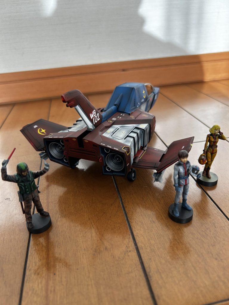 塗装はもちろん組み立てにかなり神経を使う、老眼持ちにはツラいキットとなりました^_^