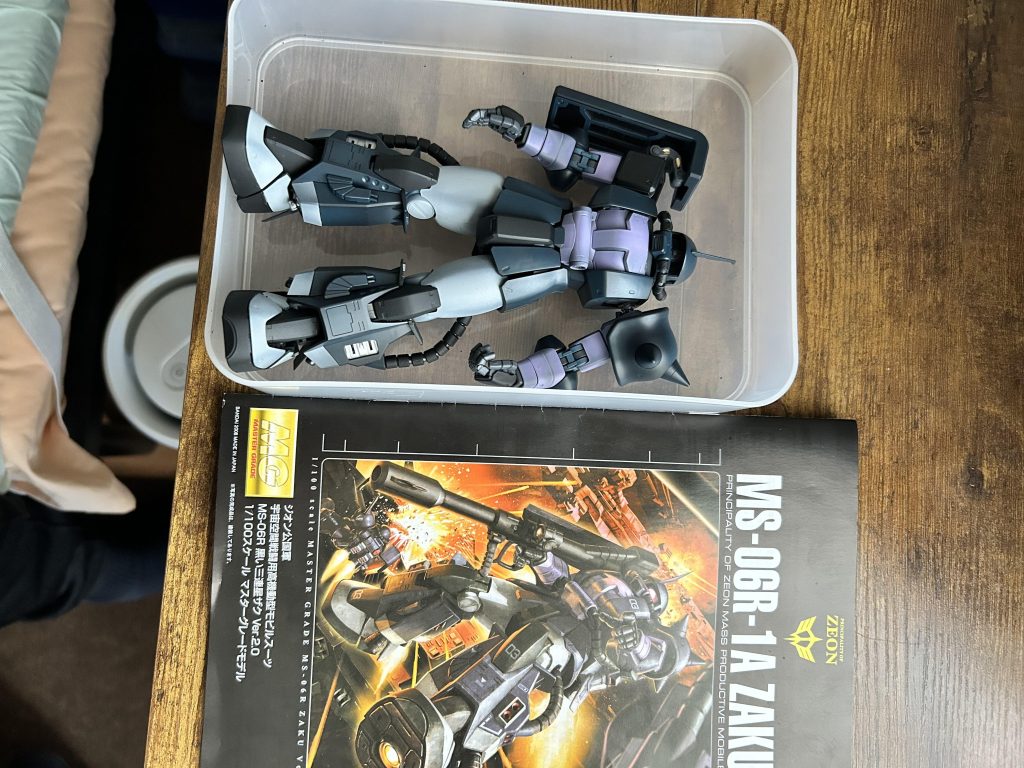 MS-06R-1 黒い三連星専用 高機動型ザクⅡ–5枚目/制作者：kimwipes