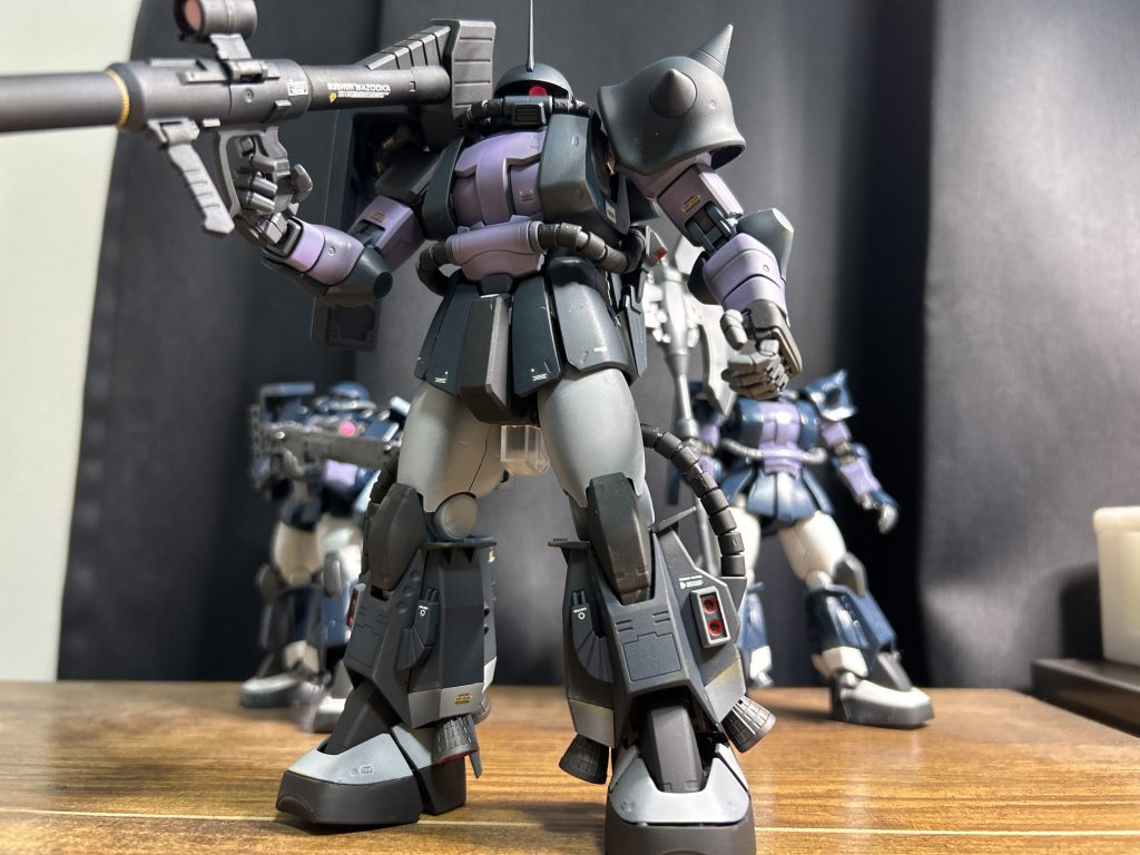 MS-06R-1 黒い三連星専用 高機動型ザクⅡ–4枚目/制作者：kimwipes