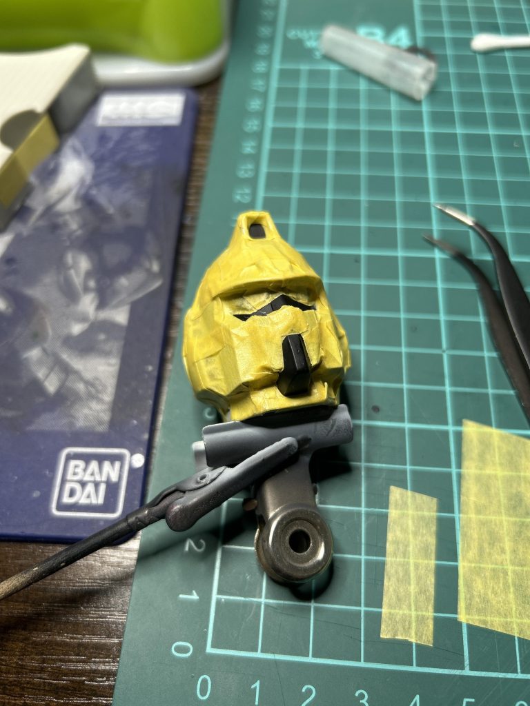 とにかくマスキングテープです。