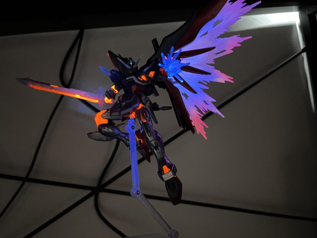 ＨＧ 1/144 デスティニーガンダムSpecII[クリアカラー]–4枚目/制作者：oriba