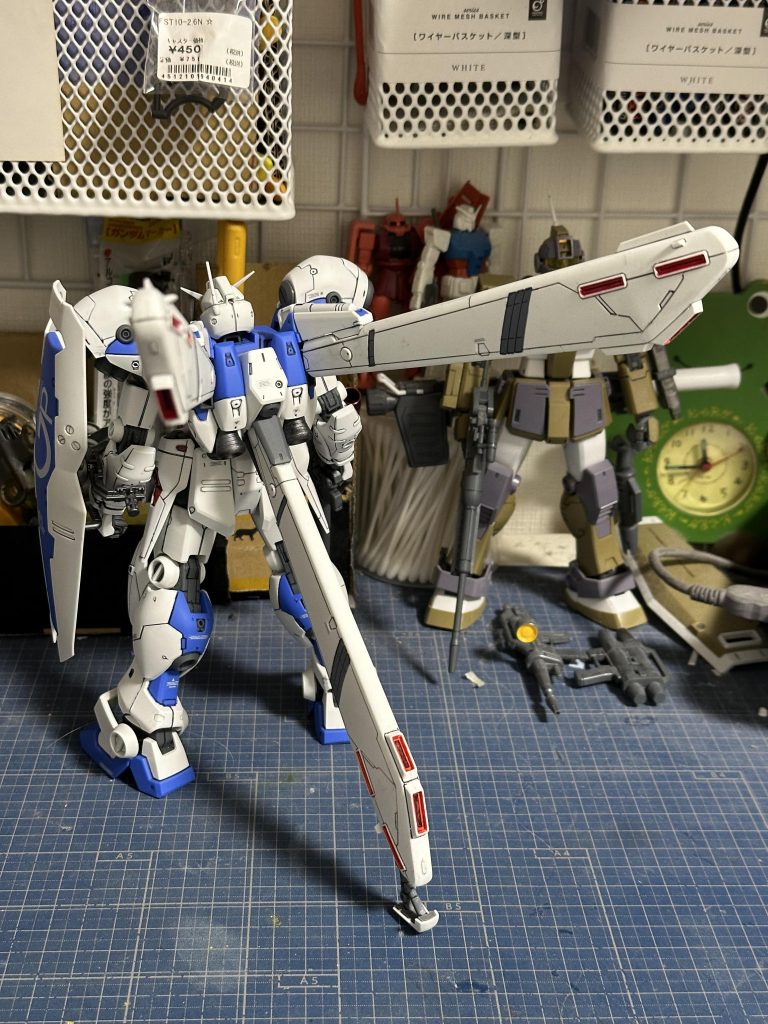 バックショット(シュツルムブースター装備)。