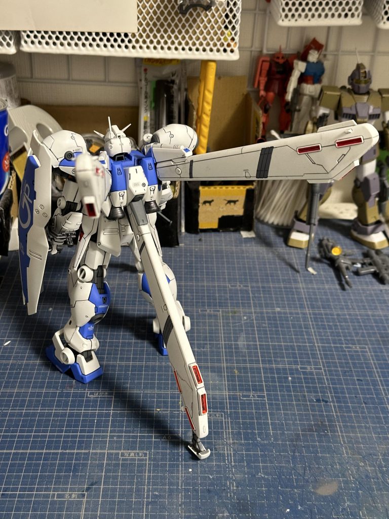 バックショット(シュツルムブースター＆ロングライフル装備)。