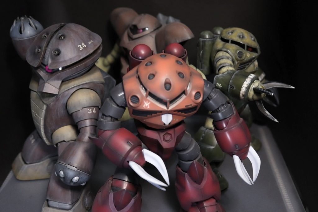 ジオン水泳部揃い踏み