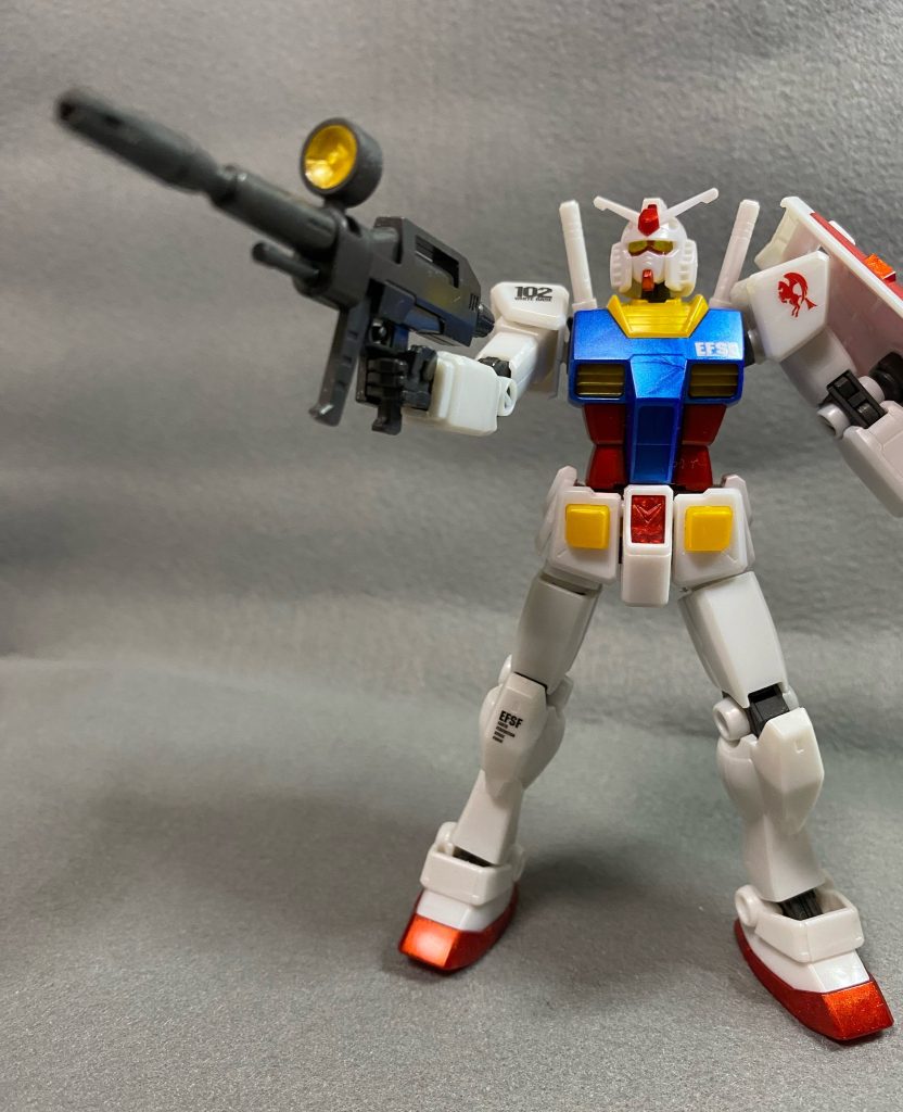 ガンダムベース限定　ガンダム(メタリックグロスインジェクション)–6枚目/制作者：ichamun