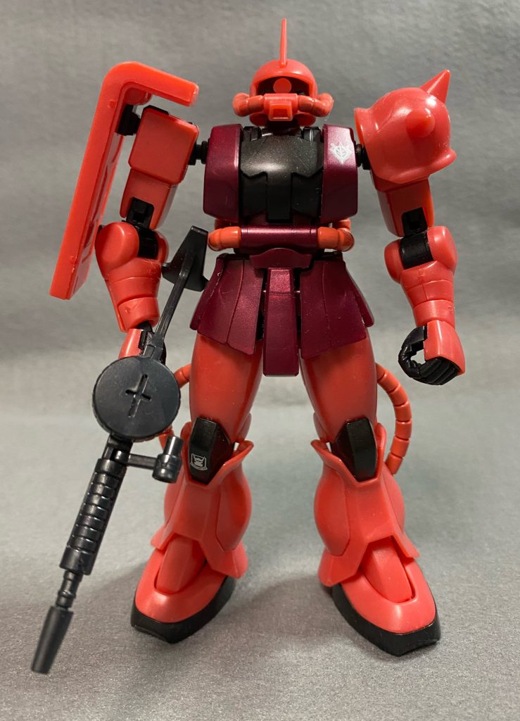 ガンダムベース限定　シャア専用ザク(メタリック)–2枚目/制作者：ichamun