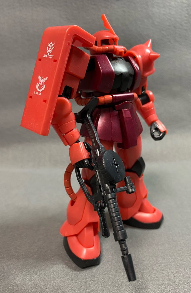 ガンダムベース限定　シャア専用ザク(メタリック)–3枚目/制作者：ichamun