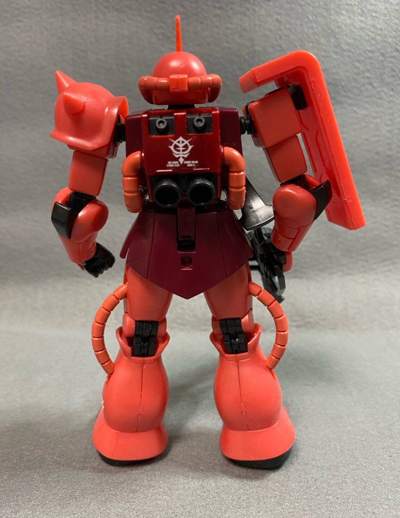 ガンダムベース限定　シャア専用ザク(メタリック)–5枚目/制作者：ichamun