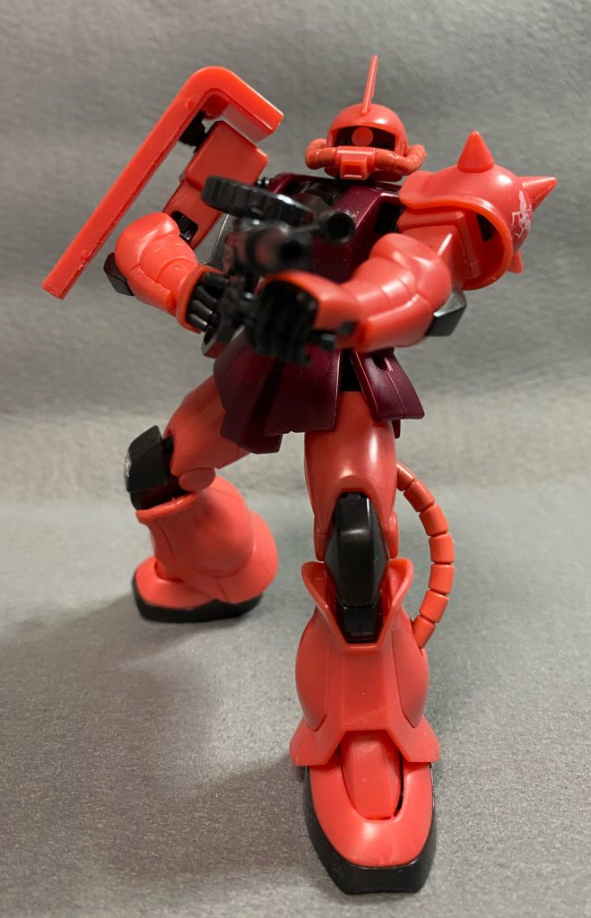 ガンダムベース限定　シャア専用ザク(メタリック)–6枚目/制作者：ichamun