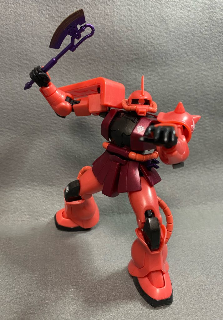 ガンダムベース限定　シャア専用ザク(メタリック)–7枚目/制作者：ichamun