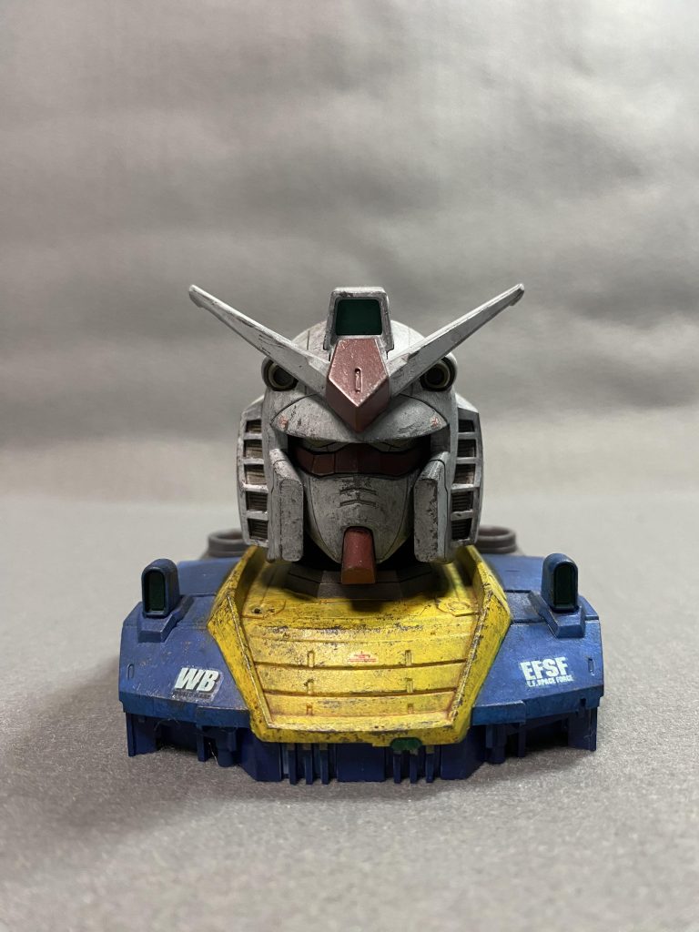 ガンダム　バストアップモデル–2枚目/制作者：ichamun