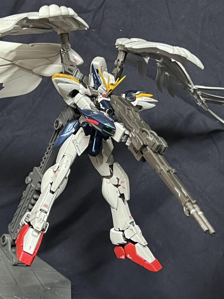 やっぱりやっておきたい、ツインバスターライフル両手持ち。