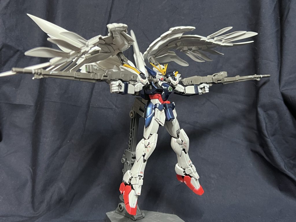 ローリングバスターライフル。小羽根のシャープ化がいい感じに効いているんじゃなかろうか。