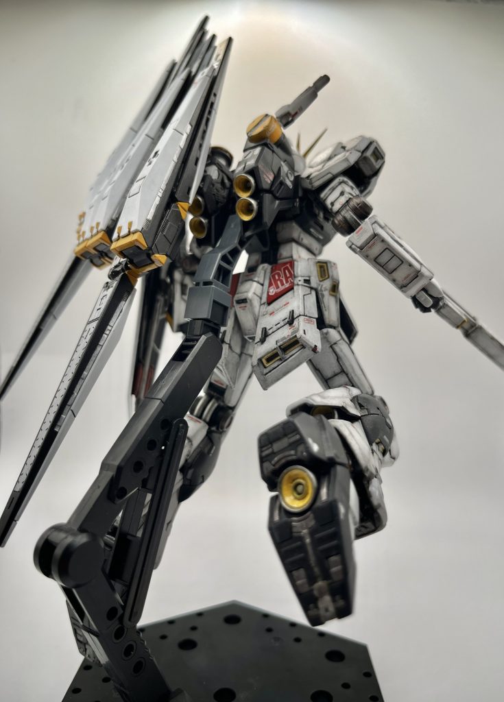 個人的に好きなアングル。足裏もうちょい頑張れば良かったですね…。